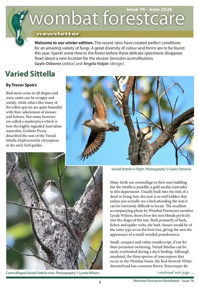 Wombat Forestcare Newsletter (76) June 26